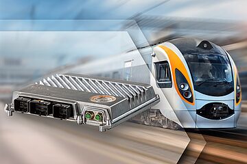 Przekonująca jakość: TÜV SÜD Rail udzielił certyfikacji X90 B&R do użytku w zastosowaniach kolejowych.

